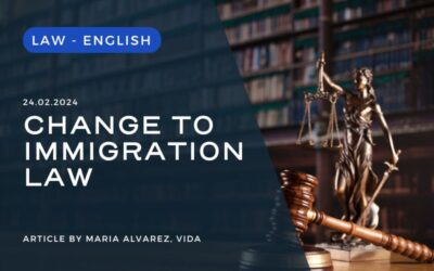 Changes to Immigration Law